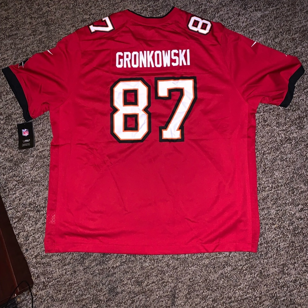 Tampa Bay Buccaneers Men's Rob Gronkowski NFL On Field Jersey Super Bowl